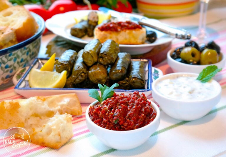 Türkische Vorspeisen - Meze