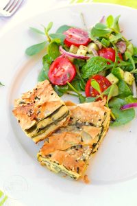 Börek mit Spinat und Schafskäse