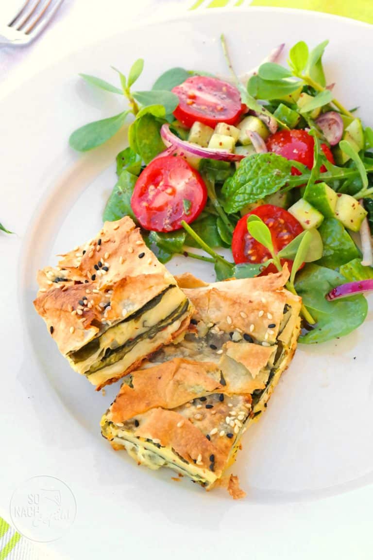 Börek mit Spinat und Schafskäse