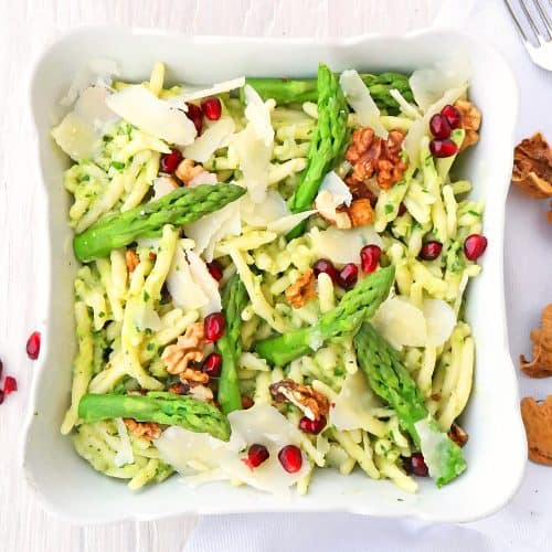 Trofie mit Spargel & Walnüssen