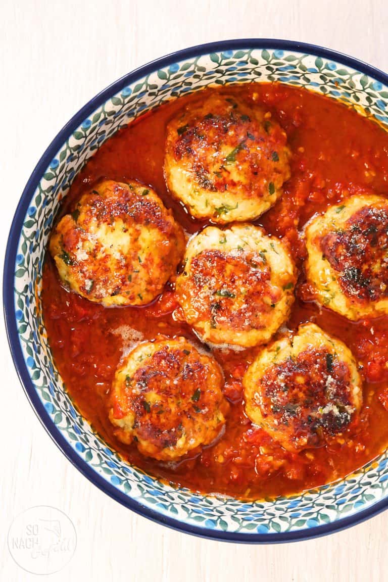 Mediterrane Fischfrikadellen