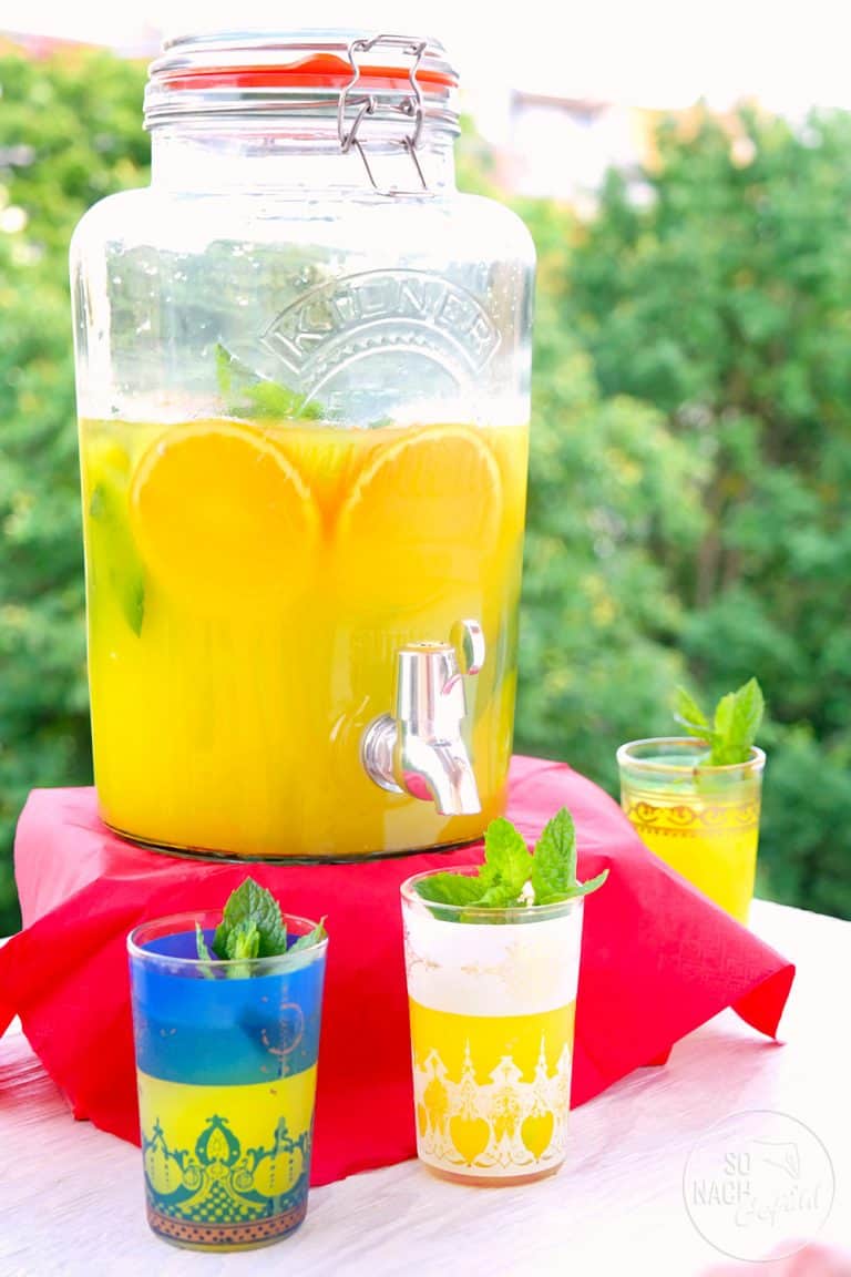 Zitronen-Orangen Limonade - Limon Şerbeti