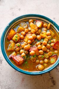 Schnelles Kichererbsen-Curry