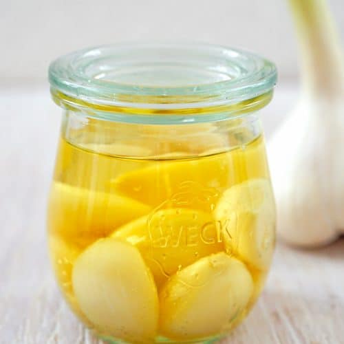 Konfierter Knoblauch