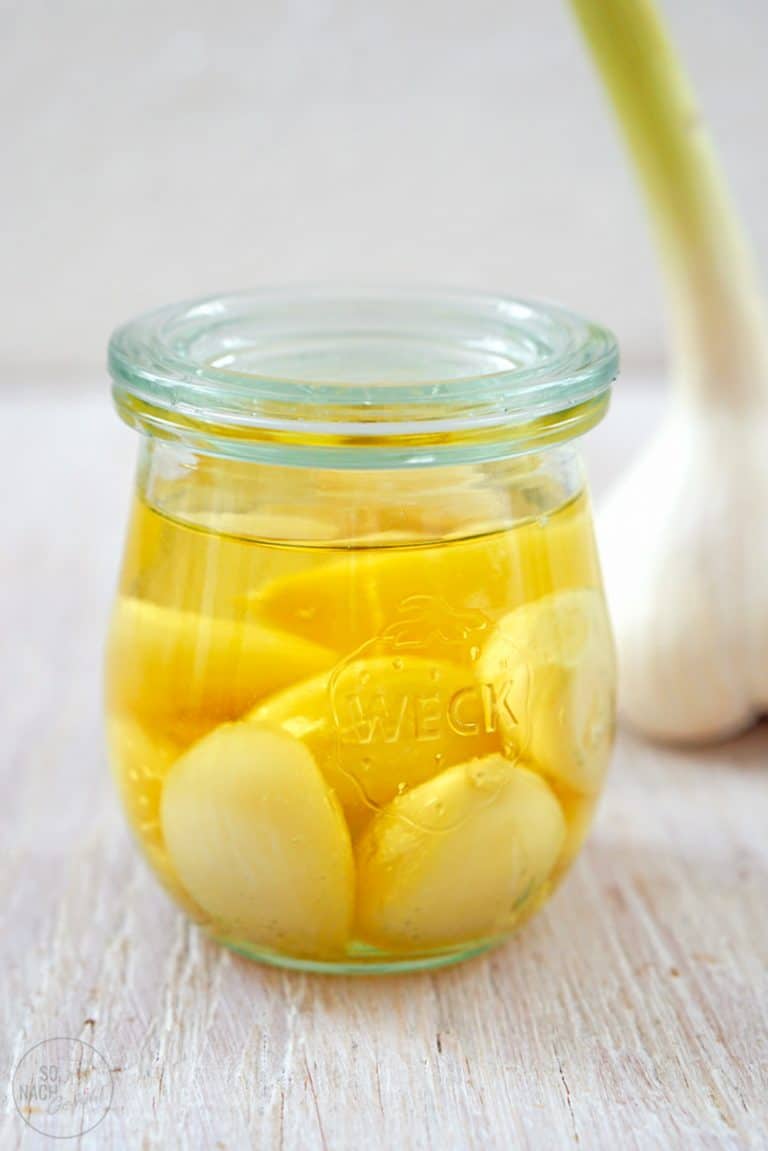 Konfierter Knoblauch