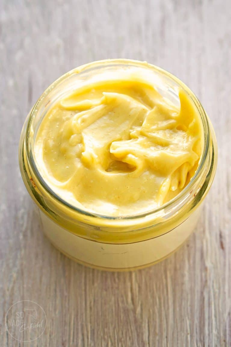 selbst gemachte Mayonnaise mit Ei
