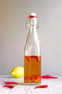 Piri-Piri Öl mit Zitronenaroma