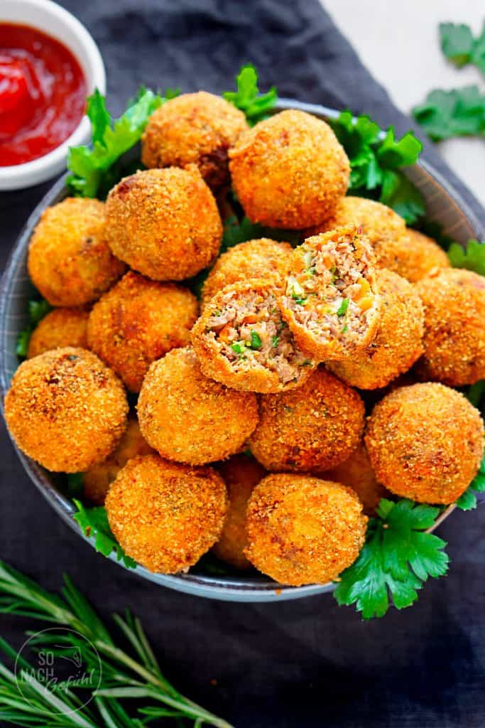Leckere Fleischbällchen aus Bratenresten