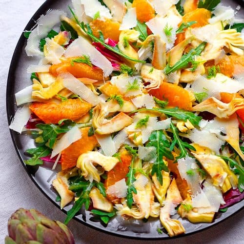 Artischocken-Fenchel-Salat