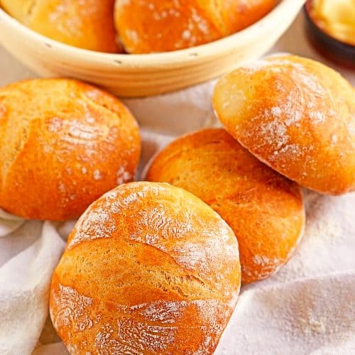 Frühstücksbrötchen über Nacht