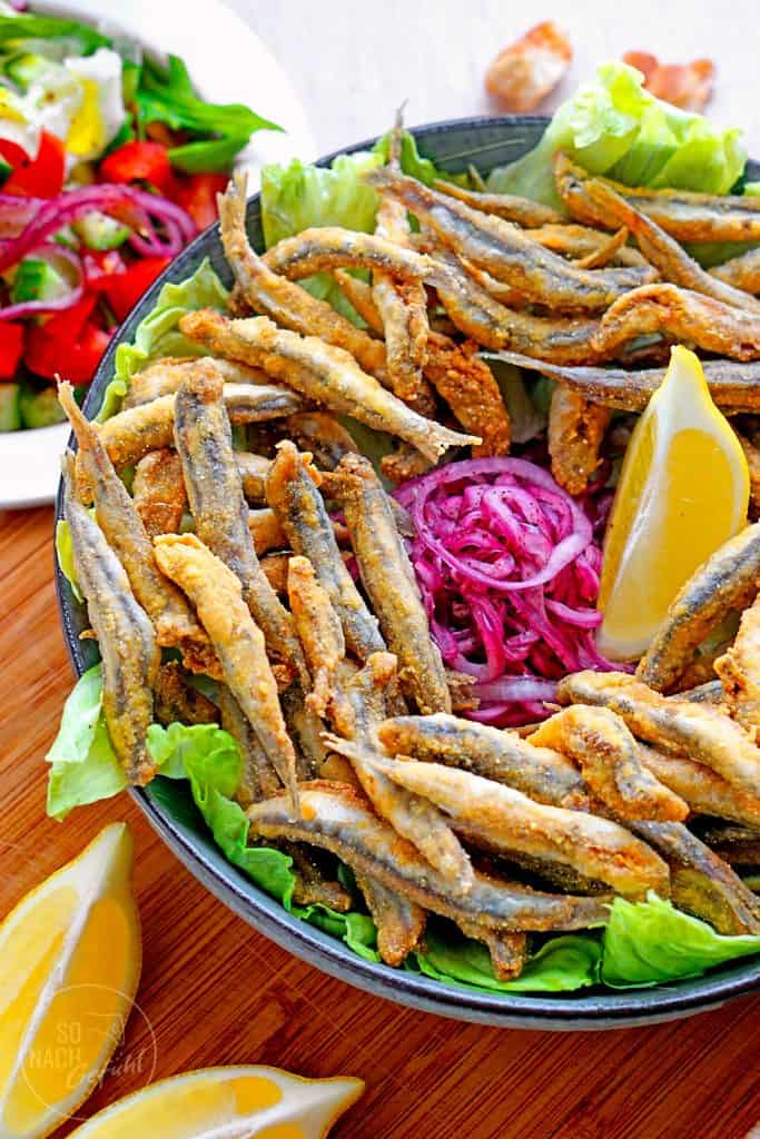 Hamsi – anatolische, frittierte Sardellen
