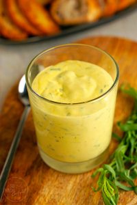Französische, kalte Estragonsauce