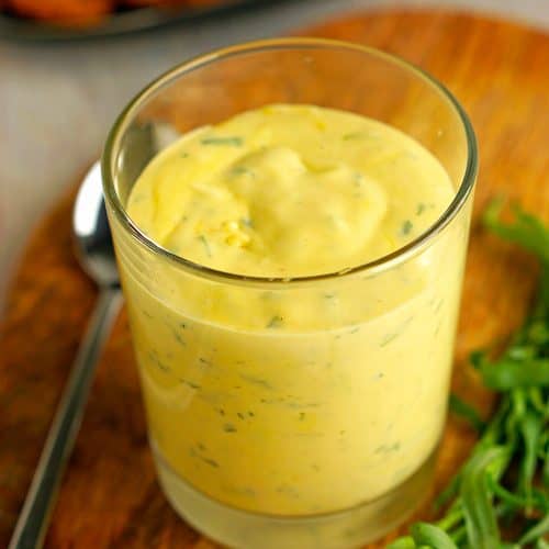 Französische, kalte Estragonsauce