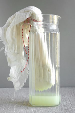 Labneh abtropfen lassen