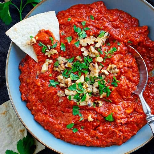 Muhammara – Paprika-Walnuss-Dip