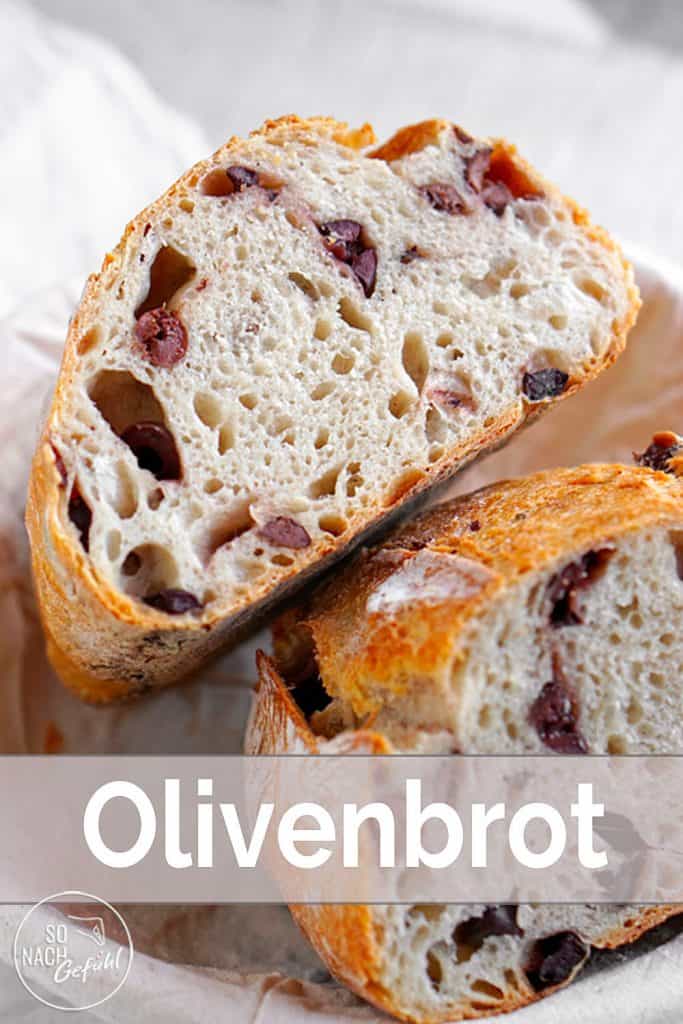 Olivenbrot für Pinterest