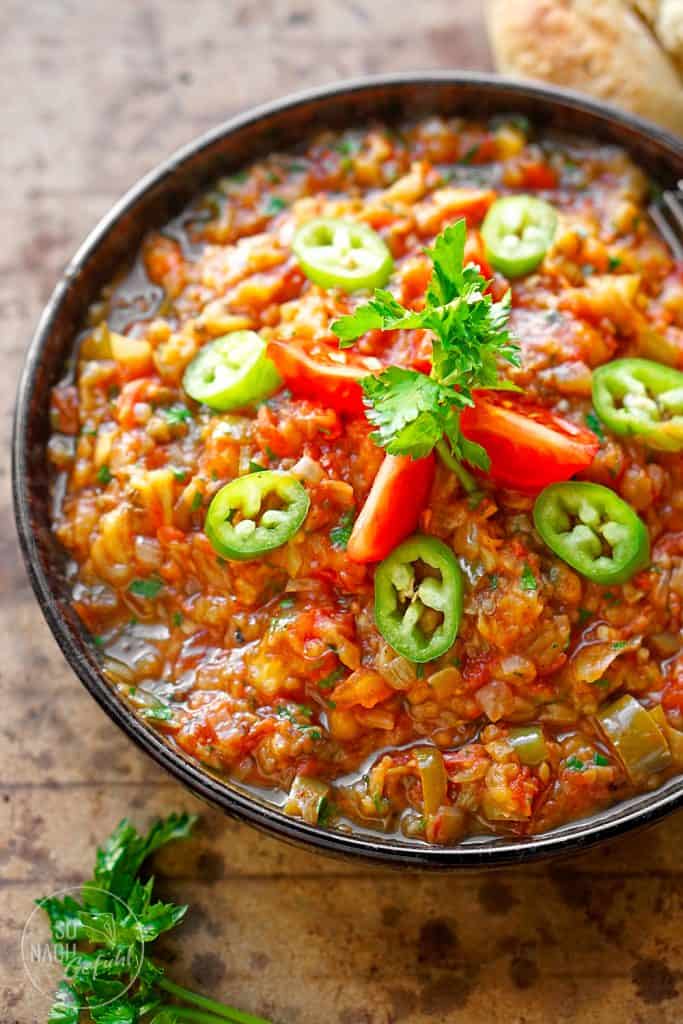 Antep Söğürme - Auberginen-Tomaten-Salsa
