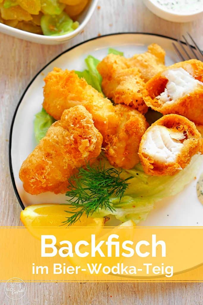 Backfisch im Bier-Wodka-Teig