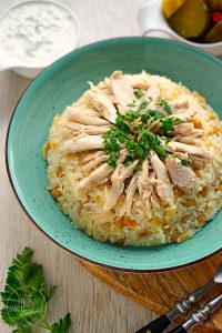 Tavuklu Pilav - Reis mit Huhn