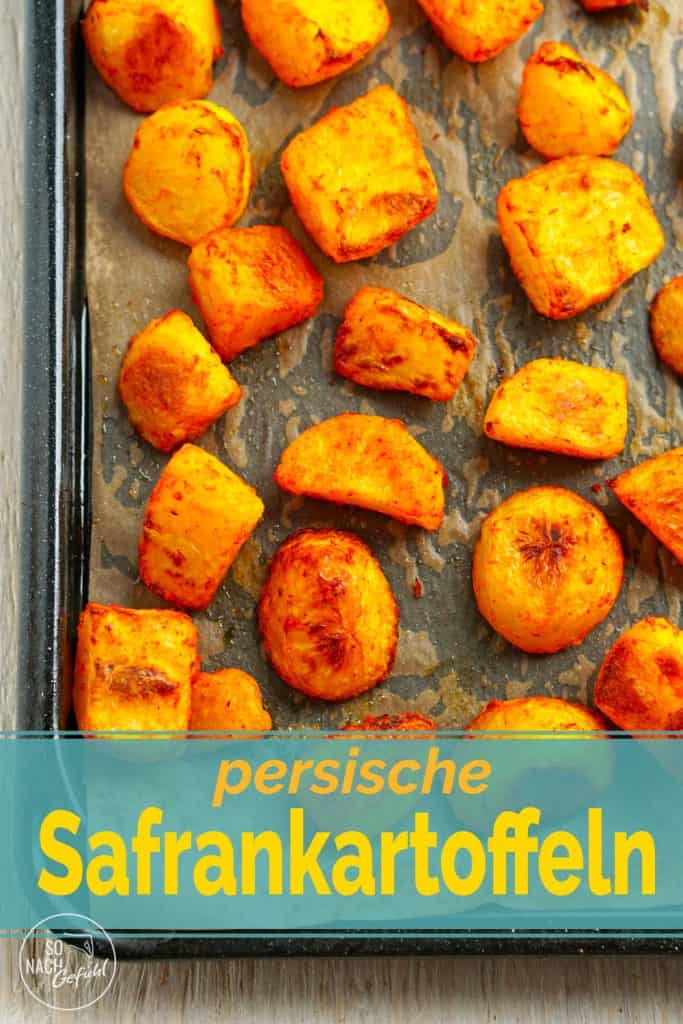 Knusprig-aromatische Safrankartoffeln