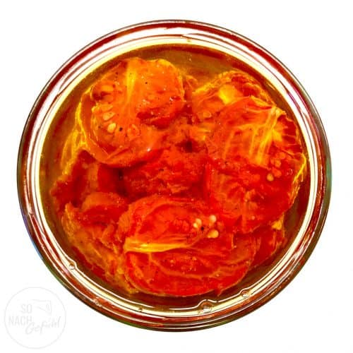 Aromatische Strauchtomaten aus dem Ofen