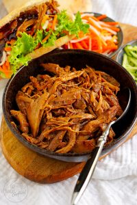 Pulled chicken aus dem Ofen