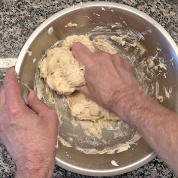 Brotteig mischen