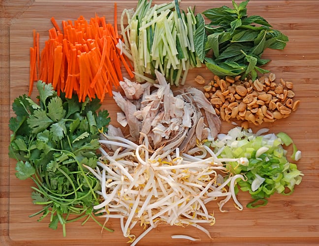 Zutaten Glasnudelsalat