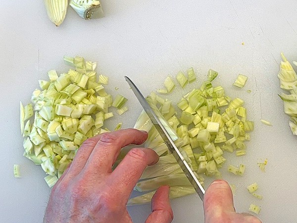 Fenchel schneiden