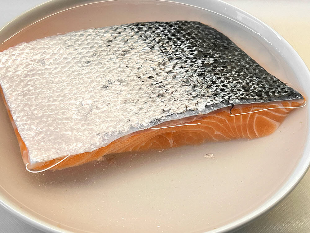 Lachs beizen