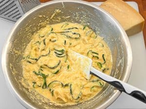 Teig mit den Zutaten