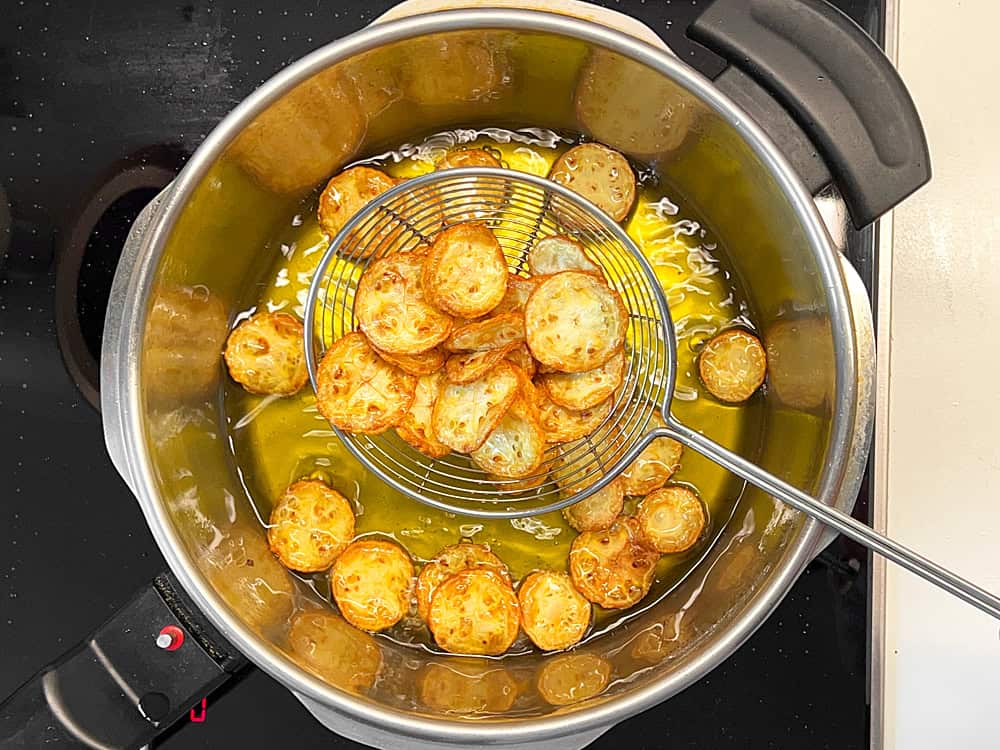 Zucchini frittieren