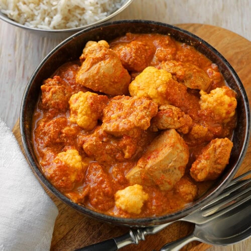 Butter Chicken mit Blumenkohl