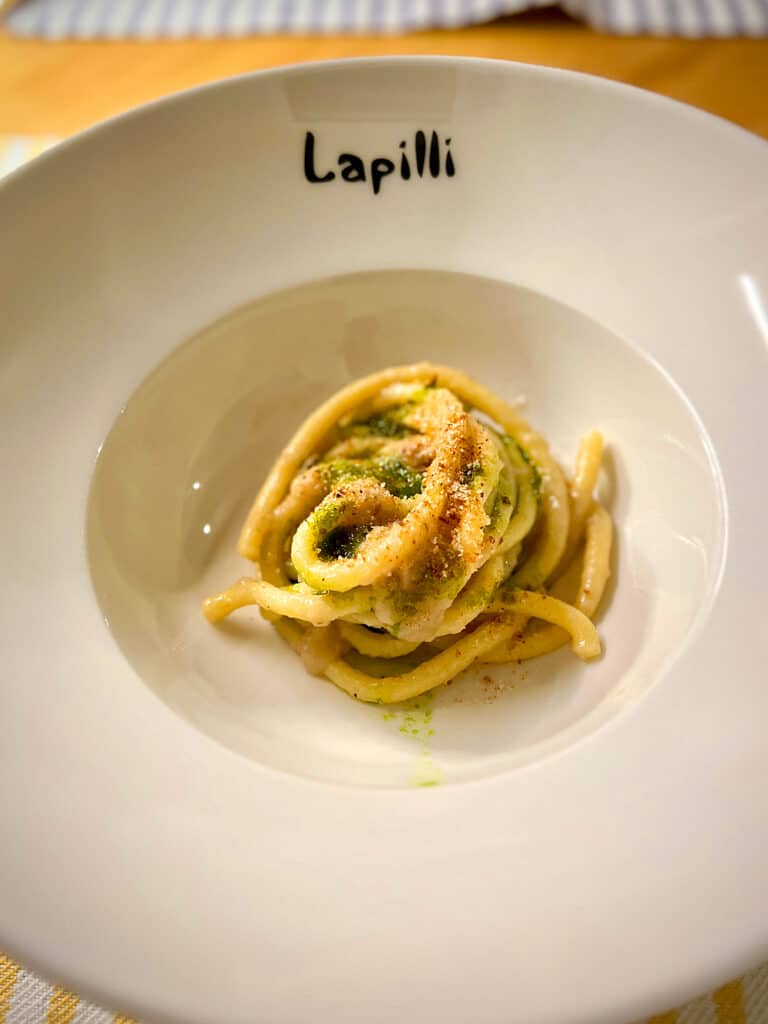 Bigoli - lokale Spezialität