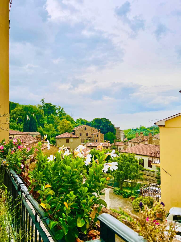 Terrassenblick