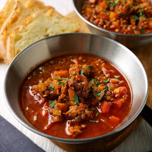 toskanische Linsensuppe