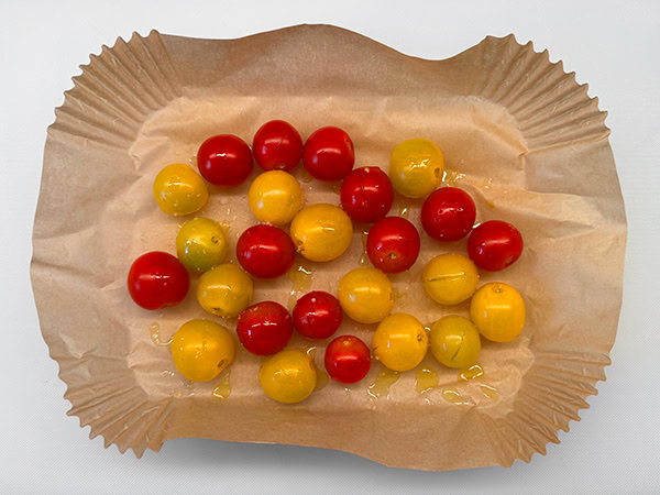 Cocktailtomaten vor dem Rösten